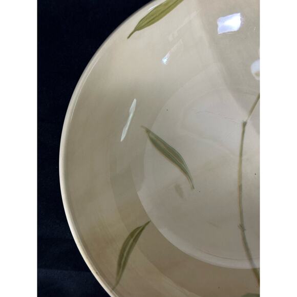 Crate and Barrel Orchid Royal Stafford Great Britain 2006 Serving Bowl 10.5" - Picture 2 of 7